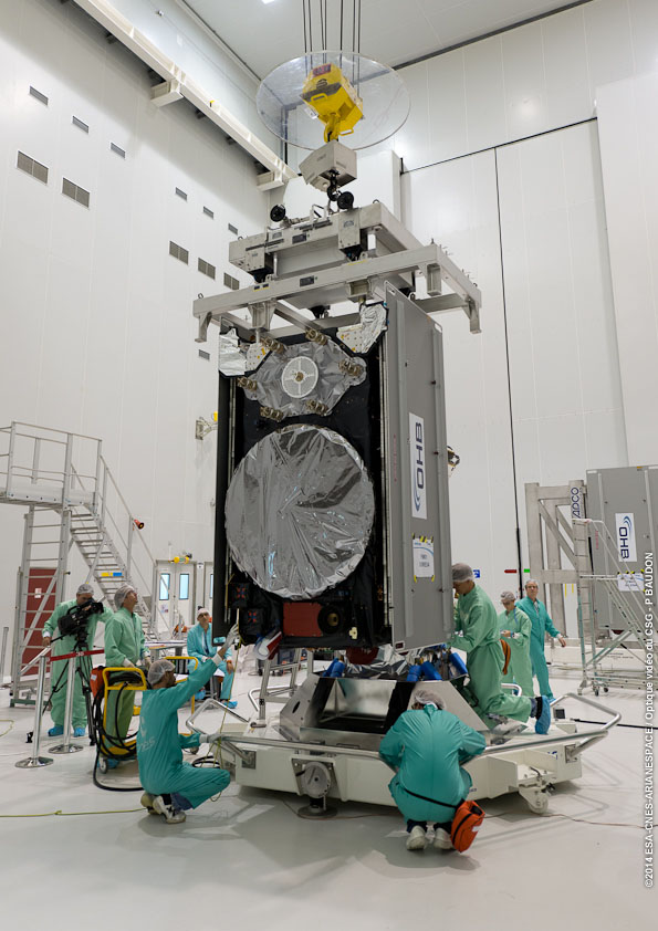 Installation of Galileo FOC satellite Doresa on the payload dispenser system.jpg