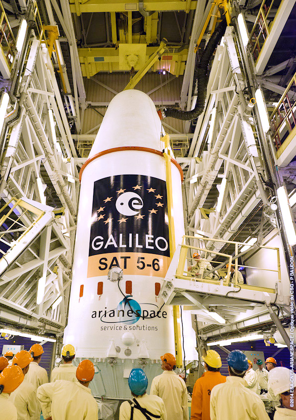 Galileo satellites atop Soyuz.jpg